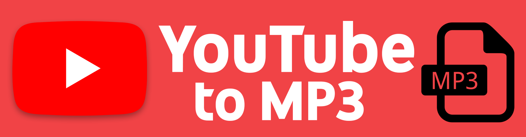 YouTube to MP3 banner