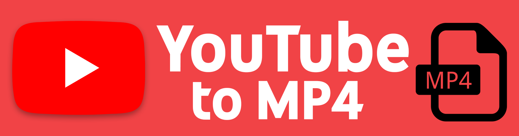 YouTube to MP4 banner